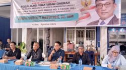 Anggota DPRD Medan Edwin Sugesti Nasution Sosialisasi Perda No 3 Tahun 2021, Jangan Tunda Urus Administrasi Penduduk