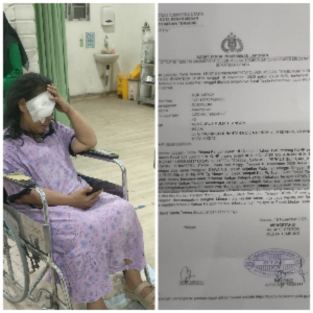 Tiga Orang Pria Melakukan Penganiayaan Terhadap Seorang Wanita Di Jalan Haji Anif