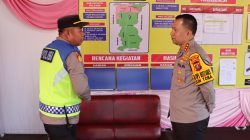 Kapolrestabes Medan Jean Calvijn Tinjau Kesiapan Pospam Patumbak Hadapi Libur Akhir Tahun 2025