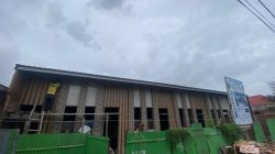 Diduga Lemahnya Pengawasan Satpol pp Medan, Sebuah Proyek Bangunan Rumah Minimalis Jalan Tangguk Bongkar Satu Masih Berdiri Kokoh 