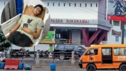 Korlap Parkir Resmi Pasar Sukaramai Dikeroyok Sekelompok Preman, Tubuh Memar dan Bibir Pecah