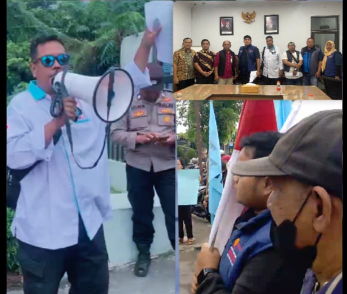 KSPSI AGN Dan FPAN Geruduk BPJS TK, Pemko Medan Lakukan Pelanggaran, Sehingga JHT P3K PW Tidak Di Bayar