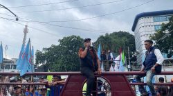 KSPSI AGN Geruduk Kantor Kota Medan, Tuntut Keadilan untuk Keluarga Korban Proyek Islamic Centre