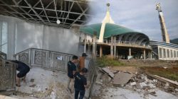 Hanya Berusia Setahun, Islamic Center Malili Senilai Rp 43,6 Miliar Sudah Ambruk dan Bocor, Publik Bertanya-tanya